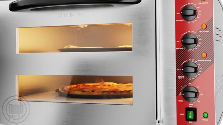 ‫تجزیه و تحلیل توزیع حرارت در یک فر پیتزای صندوقی دو طبقه‬‬